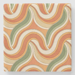 Magic Waves Pattern ストーンコースター