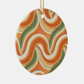 Magic Waves Pattern セラミックオーナメント (右)