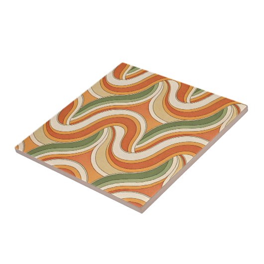 Magic Waves Pattern タイル (側面)