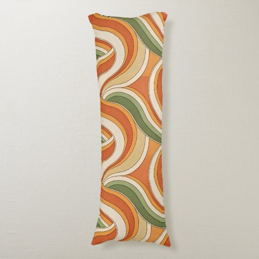 Magic Waves Pattern ボディピロー (正面縦)