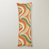 Magic Waves Pattern ボディピロー (裏面 (縦))