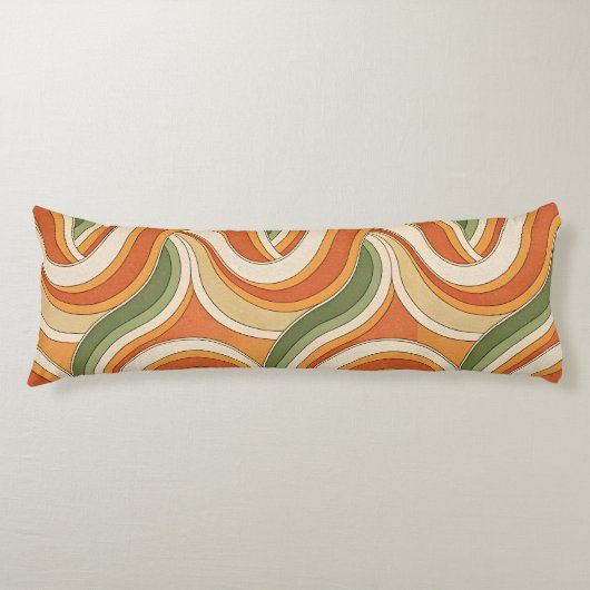 Magic Waves Pattern ボディピロー (正面)