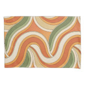 Magic Waves Pattern 枕カバー (正面)