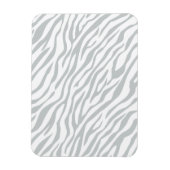 Magic Zebra Stripes Click to Customize Grey Color マグネット (縦)