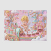 Magical 3D Cupid’s Valentine Gift Factory Scene 薄葉紙 (正面)