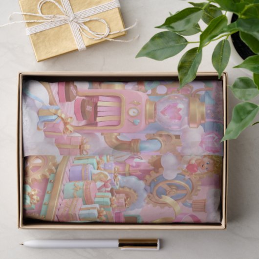 Magical 3D Cupid’s Valentine Gift Factory Scene 薄葉紙 (ギフト)