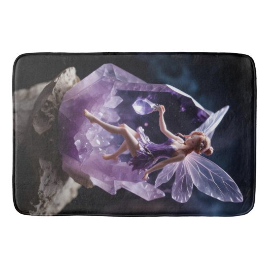 Magical Amethyst Fantasy Fairy バスマット (正面)