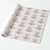 Magical Angel Fairy Pastel Colors Pattern ラッピングペーパー (アンロールド)
