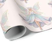 Magical Angel Fairy Pastel Colors Pattern ラッピングペーパー (ロールコーナー)