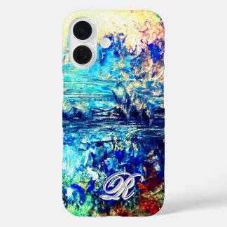 magical artistic ethereal Abstract Monogram iPhone 16ケース