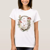 Magical Autumn Forest Fairy Mama | お誕生日おめでとう Tシャツ (正面)