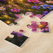 Magical Baby Deer Wizard Jigsaw Puzzle ジグソーパズル (側面)