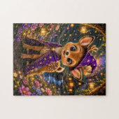 Magical Baby Deer Wizard Jigsaw Puzzle ジグソーパズル (横)