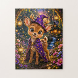 Magical Baby Deer Wizard Jigsaw Puzzle ジグソーパズル