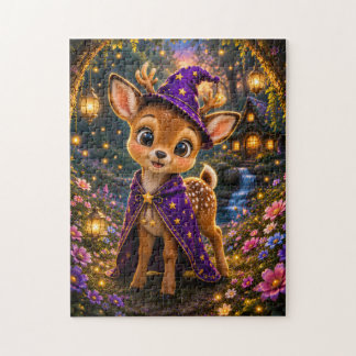Magical Baby Deer Wizard Jigsaw Puzzle ジグソーパズル