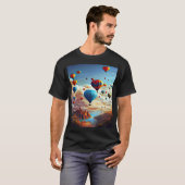 "Magical Balloon Journey" Tシャツ (正面フル)