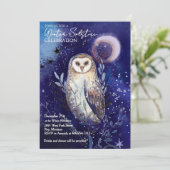 Magical Barn Owl Winter Solstice Celebration  招待状 (スタンド正面)