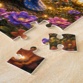 Magical Bear Wizard Jigsaw Puzzle ジグソーパズル (側面)