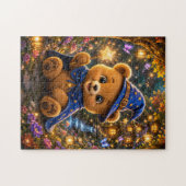 Magical Bear Wizard Jigsaw Puzzle ジグソーパズル (横)