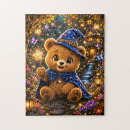 Magical Bear Wizard Jigsaw Puzzle ジグソーパズル
