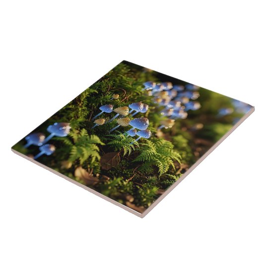 Magical Bioluminescent Fungi - Deep Forest タイル (側面)