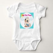 Magical Bird Baby Bodysuit – Cute Infant Bodysuit  ベビーボディスーツ (正面)