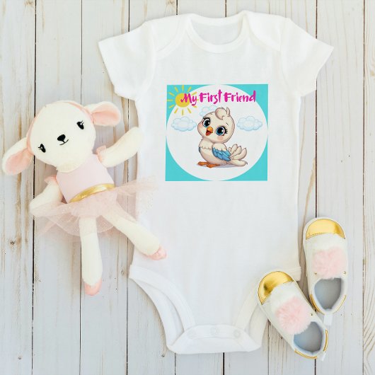 Magical Bird Baby Bodysuit – Cute Infant Bodysuit  ベビーボディスーツ
