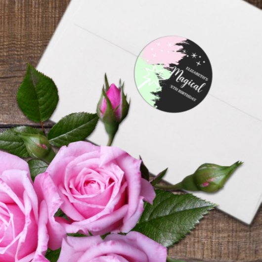 Magical Birthday ラウンドシール