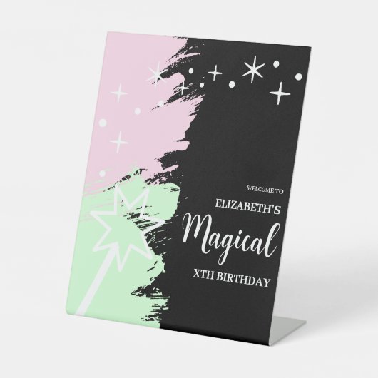 Magical Birthday 台座サイン (正面)