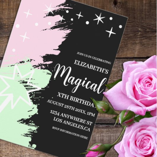 Magical Birthday 招待状