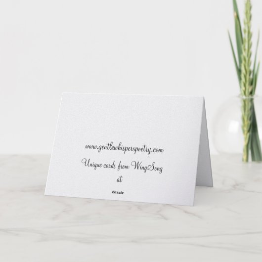 Magical Birthday Greeting Card カード (裏面)