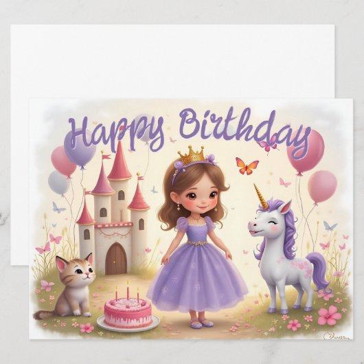 Magical Birthday in a Fairy Tale World (正面/裏面)