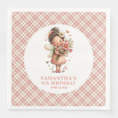 Magical Blush Pink Fairy Flowers 2nd Birthday  (正面)