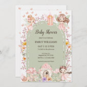 Magical Boho Arch Fairy Baby Shower Invitations 招待状 (正面/裏面)