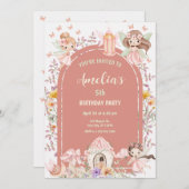 Magical Boho Fairy Garden 招待状 (正面/裏面)