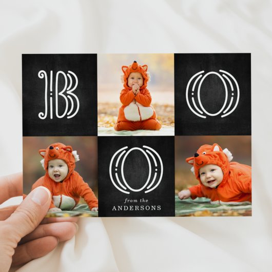 Magical Boo | ハロウィンのフォトカード シーズンカード