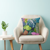 Magical Botanicals Throw Pillow クッション (椅子)