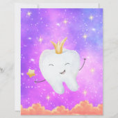 Magical Boys Tooth Fairy Keepsake Letter- Custom (裏面)