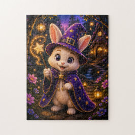 Magical Bunny Wizard Jigsaw Puzzle ジグソーパズル