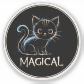 Magical Cat シール (正面)