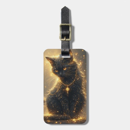 Magical Cat ラゲッジタグ (正面縦)