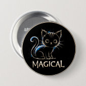 Magical Cat Button 缶バッジ (正面&裏面)