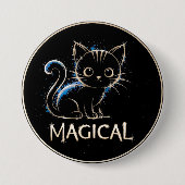 Magical Cat Button 缶バッジ (正面)