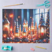 Magical Christmas Candles Tablescape 薄葉紙 (クラフト)