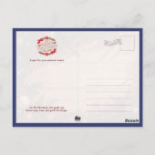 Magical Christmas City Fireworks Night ポストカード (裏面)