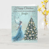Magical Christmas Fairy Card for Granddaughter  カード (黄色い花)