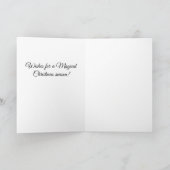 Magical Christmas Forest - Christmas greeting Card シーズンカード (内部)