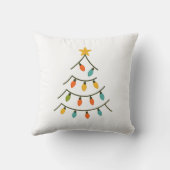 Magical Christmas Light Tree Glow クッション (裏面)