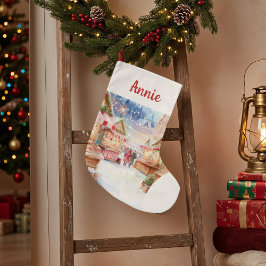 Magical Christmas Market ラージクリスマスストッキング