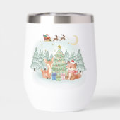 Magical Christmas Night in the Winter Forest (背面)